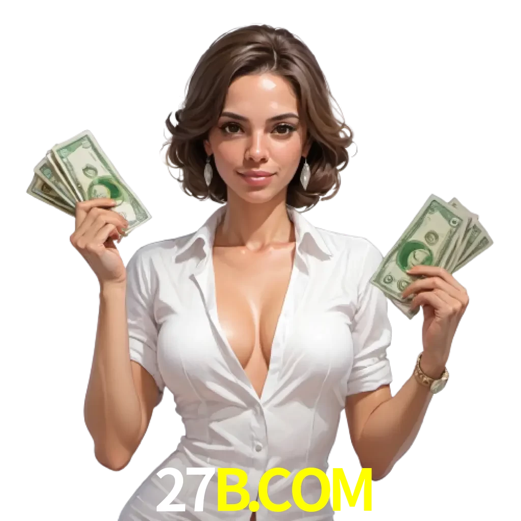 woman with money playing in 27b bet casino